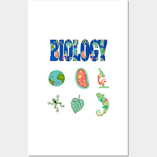 Biology Stickers Posters and Art